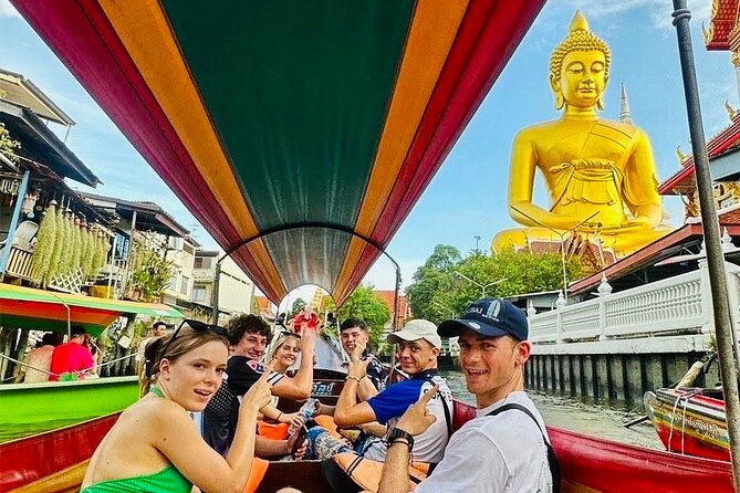 Hidden Bangkok Longtail Boat Tour to Big Buddha&Canal Life 2hrs - Starting near Wat Arun in Bangkok Yai