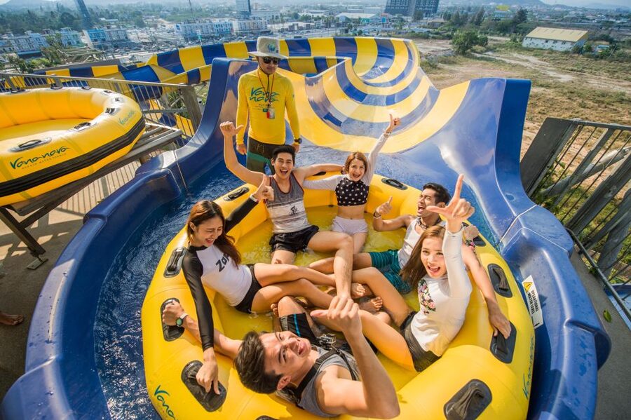 Hua Hin: Vana Nava One-Day Water Jungle Park Entrance Ticket - What your day at Vana Nava Water Jungle looks like