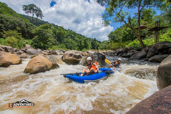 Inflatable Kayaking and ATV Adventure - A guided inflatable kayak trip on the river