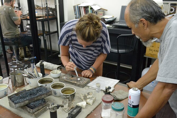 Jewellery Making Class with Silversmithing in Chiang Mai - The real cost: $161.34 plus silver