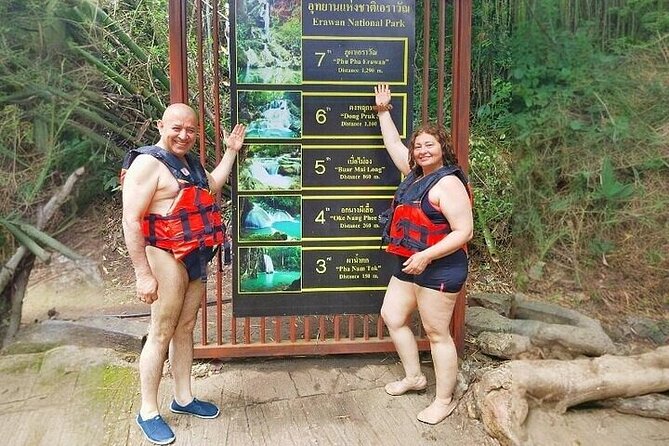 Kanchanaburi Day Trip: WWII Death Railway & Erawan Falls - Who gets the best value at $183.28