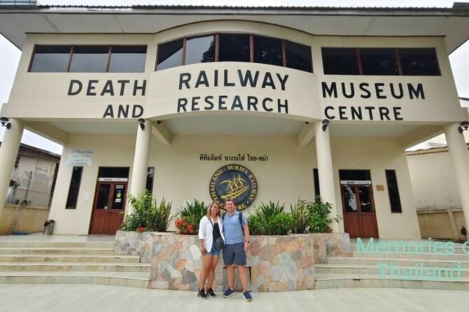Kanchanaburi Day Trip: WWII Death Railway & Erawan Falls - Don Rak War Cemetery and the WWII museum