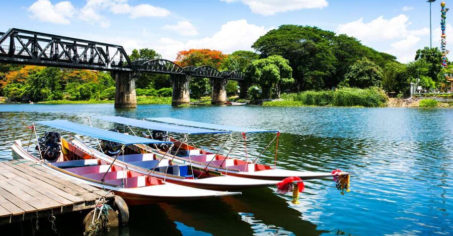 Kanchanaburi: Erawan Waterfall & Train Full-Day Tour - Why the waterfall and railway work so well together