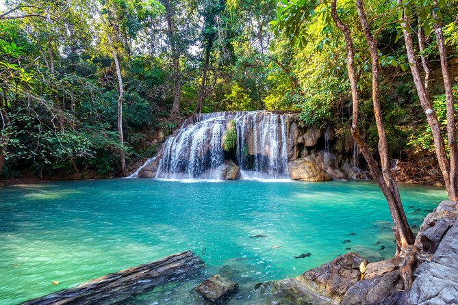 Kanchanaburi Full Day Tour: River Kwai and Erawan Falls - From Bangkok to Kanchanaburi in one long day
