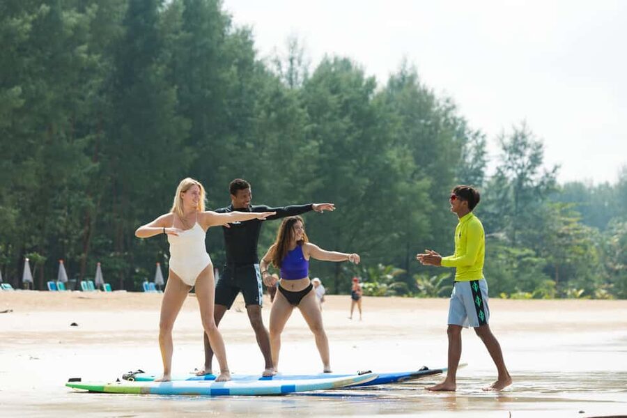 Khao Lak: 1.5-Hour Small Group Surfing Experience - What to Bring to Memories Beach