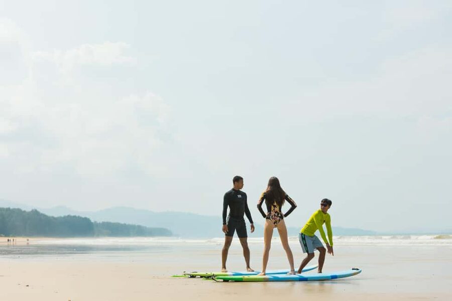 Khao Lak: 1.5-Hour Small Group Surfing Experience - The 60-Minute Ocean Session