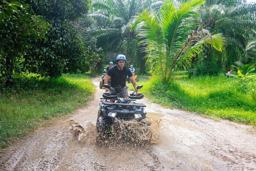 Khao Lak: ATV Park Quad-Bike Tour - The orchard adds more than scenery