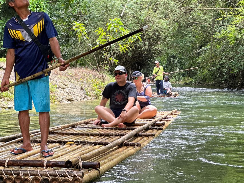 Khaolak: Bamboo Rafting, Waterfalls, and Turtle Conservation - Cooling off at Ton Pling Waterfall