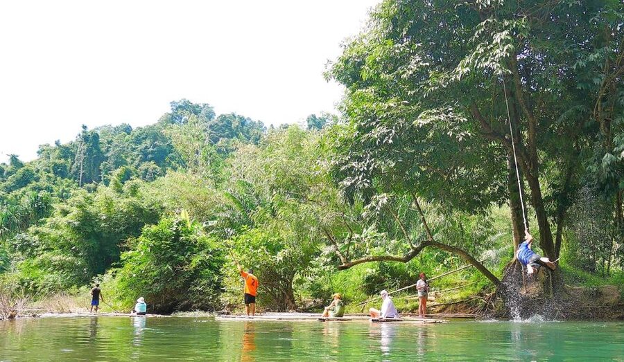 Khaolak: Bamboo Rafting, Waterfalls, and Turtle Conservation - Transport, guide service, and the three-hour pace