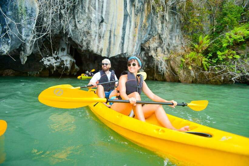 Ko Lanta: Full-Day Mangrove and Sea Cave Kayaking Experience - Longtail boat transport between Koh Lanta and the islands