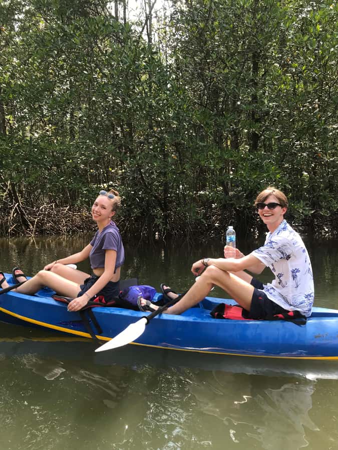 Ko Lanta: HALF DAY EXPLORE MANGROVE KAYAKING TOUR AND LUNCH - Monkeys, mudskippers, and fiddler crabs
