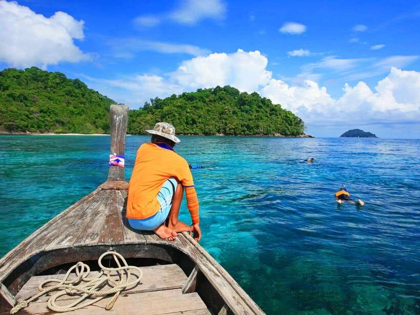 Ko Lanta: Unique 4-Island Long-Tail Snorkeling Tour w/ Lunch - Ko Ma provides the final water stop
