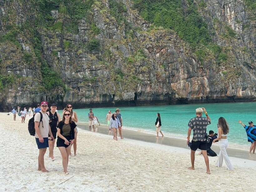 Ko Phi Phi Don: Speedboat Day Trip with Shark Snorkeling - Maya Bay is the main event, with one important rule