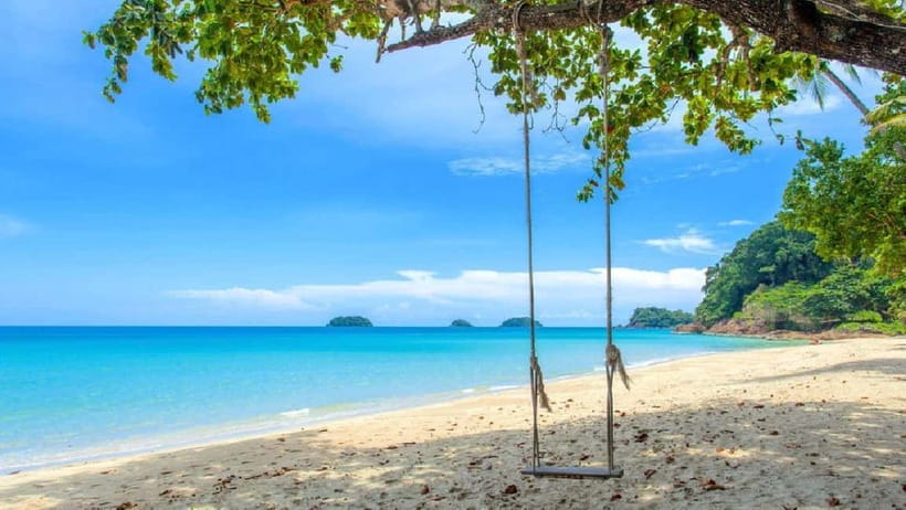 Koh Chang: 5 Island Guided Boat Tour with Lunch Buffet - Leaving Koh Chang for the national park