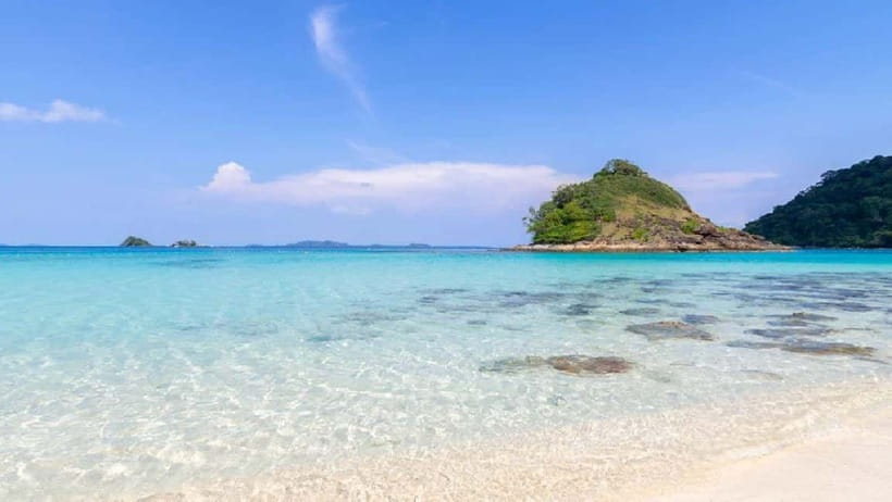 Koh Chang: 5 Island Guided Boat Tour with Lunch Buffet - Koh Mapring and Koh Rang: the middle of the day
