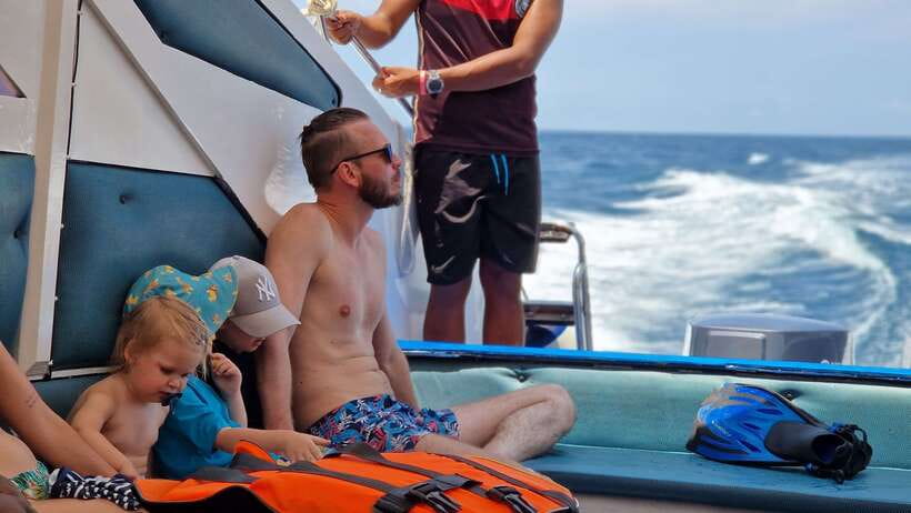 Koh Lanta: Phi Phi Islands Tour w/ Maya Bay, Snorkel & Lunch - Bamboo Island is the calmer finish