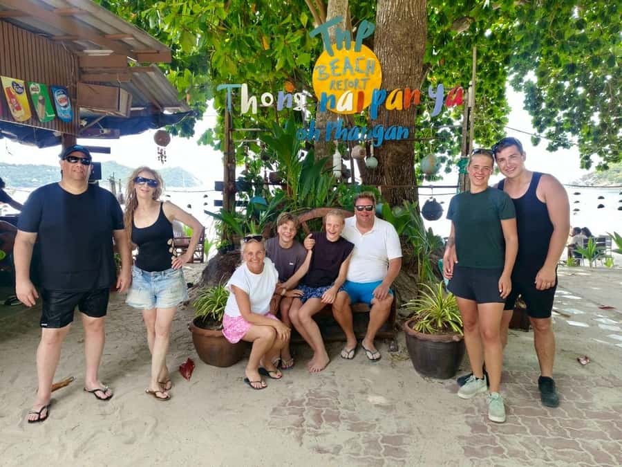 Koh Phangan Shared Road Trip by Mingalaba road trip - Key points at a glance