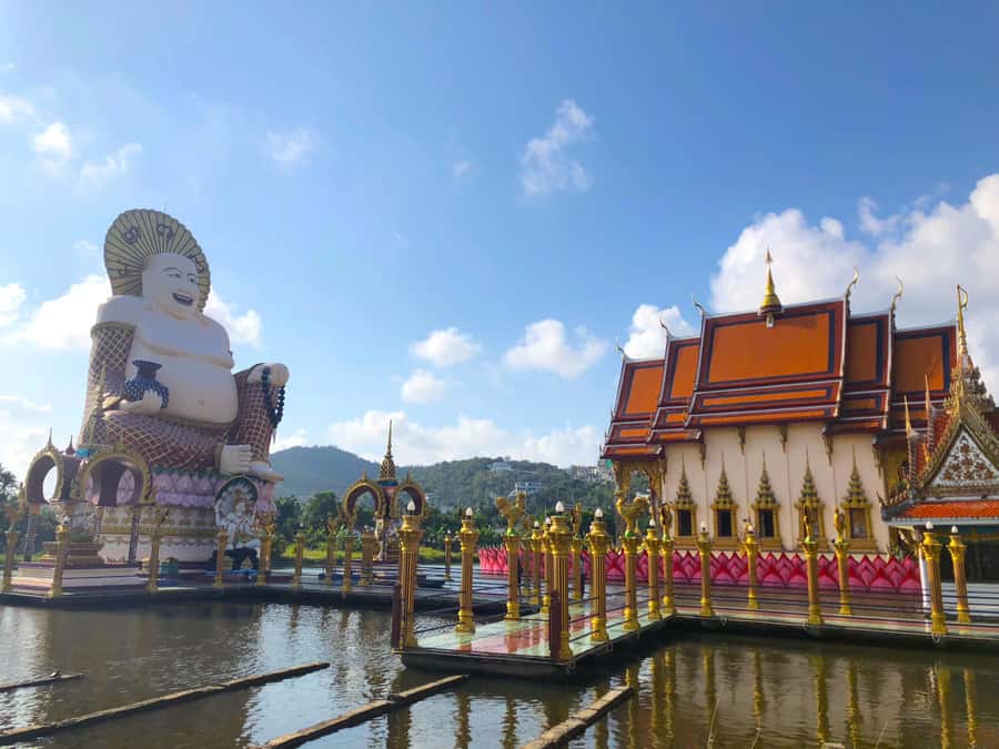 Koh Samui: 4x4 Off Road Island Safari Tour Including Lunch - The Secret Buddha Garden and stone figures