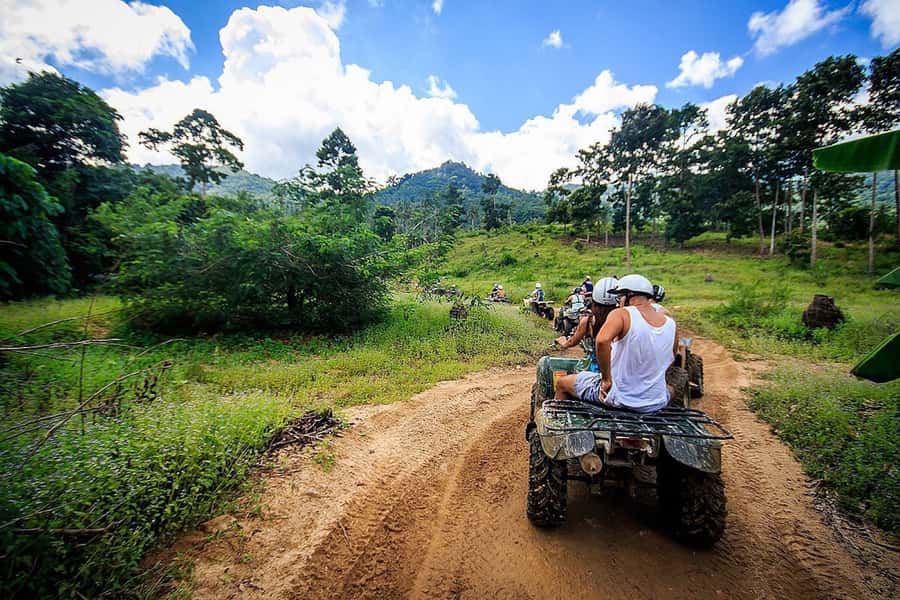 Koh Samui: ATV Quad Bike Safari Tour - Hotel pickup and the first safety briefing