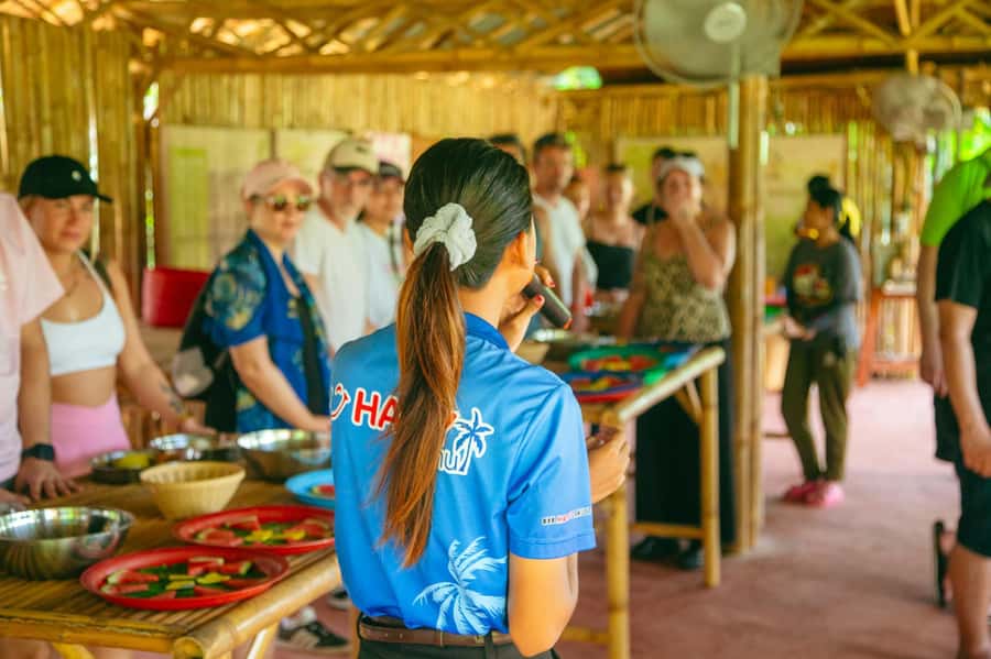 Koh Samui: Elephant Sanctuary and Jungle Tour with Lunch - Namuang Waterfall: a short stop with changing conditions