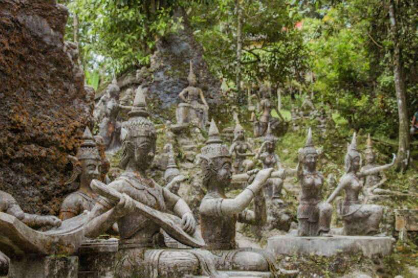 Koh Samui Jungle Adventure: 4x4 Off-Road Safari & Lunch - Cooling off at Na Muang 2 Waterfall