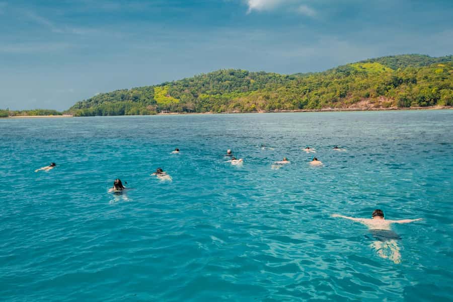 Koh Samui: Pig Island & Koh Tan Speedboat Tour with Lunch - From your hotel to Thong Krut Pier