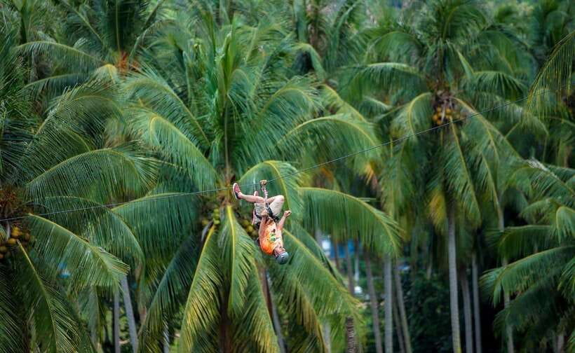 Koh Samui: Samui Zipline Adventure with Transfer service - Choosing between 16 and 18 platforms