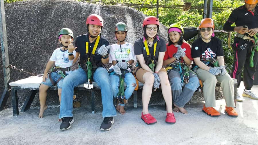 Koh Samui: Zipline Experience of Lamai Viewpoint - The Happy-face rock and the view from above