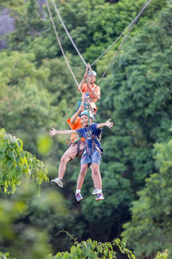 Koh Samui: Zipline Experience of Lamai Viewpoint - The round-trip cable car to the hilltop