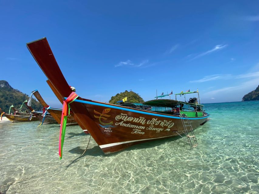 Krabi 4 Island One Day Tour by Speed boat or Longtail boat - A four-island day from Ao Nang