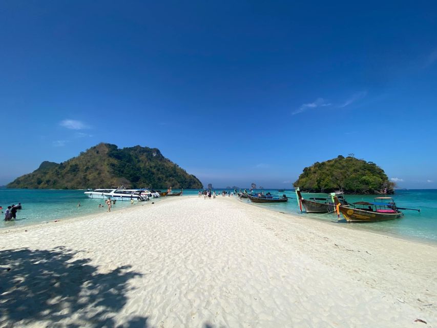Krabi 4 Island One Day Tour by Speed boat or Longtail boat - Koh Poda, the best place for a longer beach break