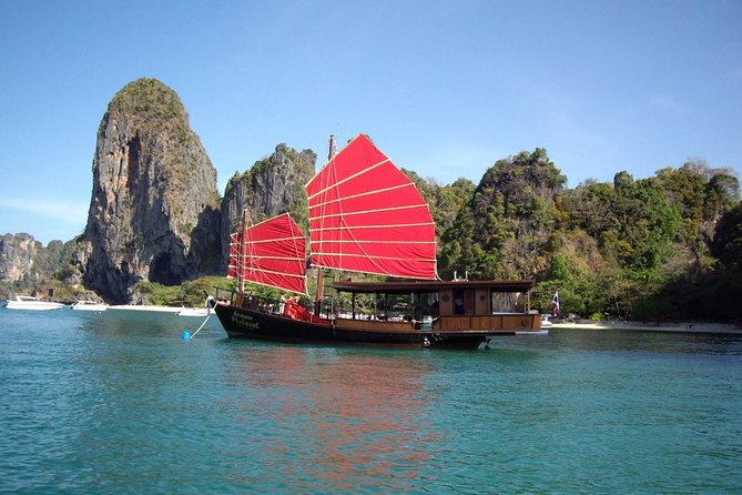 Krabi 4 Island Sunset Snorkeling Cruise + Bioluminescent Swim - Chicken Island and the famous island views