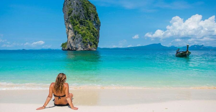 Krabi: 4 Islands Day Trip by Speedboat Including Lunch Box - Four islands in five and a half hours