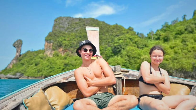 Krabi: 4 Islands Hopping & Snorkeling Tour - Phra Nang Cave and the first beach stop