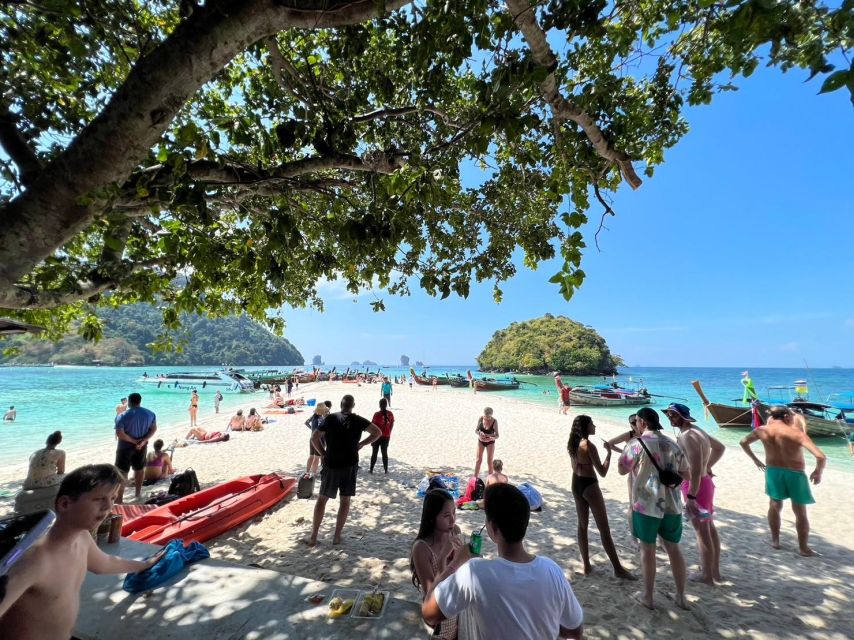 Krabi: 4 Islands Snorkeling Tour by Longtail Boat - Longtail boats, group pace, and comfort