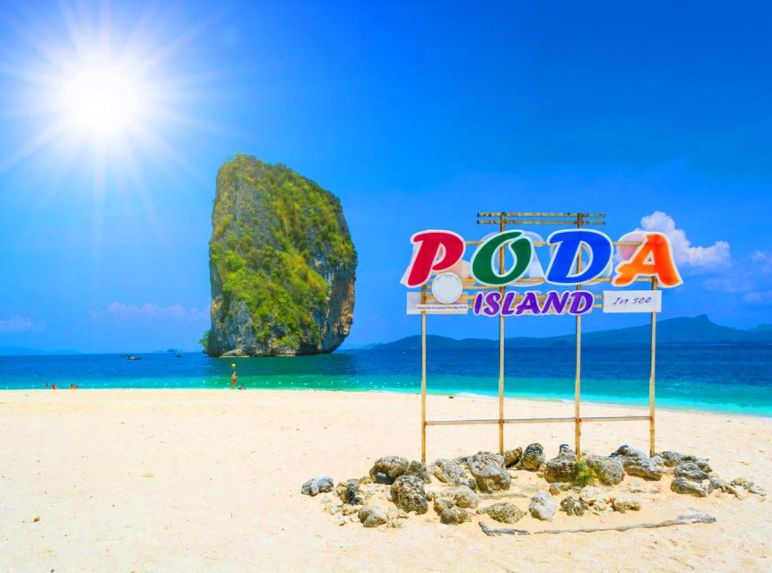 Krabi: 4 Islands Sunset Longtail Boat Tour with BBQ Dinner - Poda Island and a BBQ on the beach