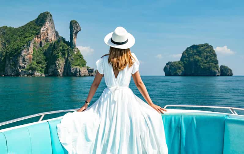 Krabi: 4 Islands & Thale Waek's Sandbar Tour By Speedboat - A fast route through Krabi’s four-island group