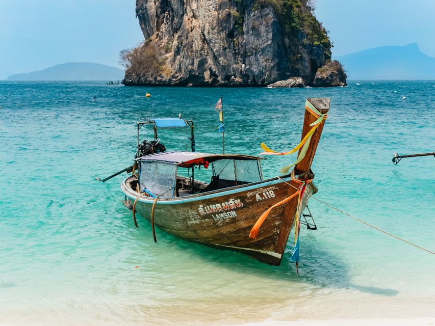 Krabi: 4 Islands Tour by Longtail Boat & Thai Buffet Lunch - Phra Nang Beach and the Princess Cave shrine