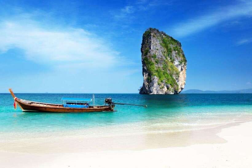 Krabi: 7-Island Tour by Longtail Boat with Sunset - Poda Island: an easy first taste of Krabi