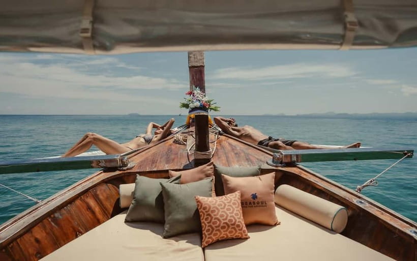Krabi: 7 Island Tour by Luxury Longtail Boat with Snorkeling - The guides and service make a difference