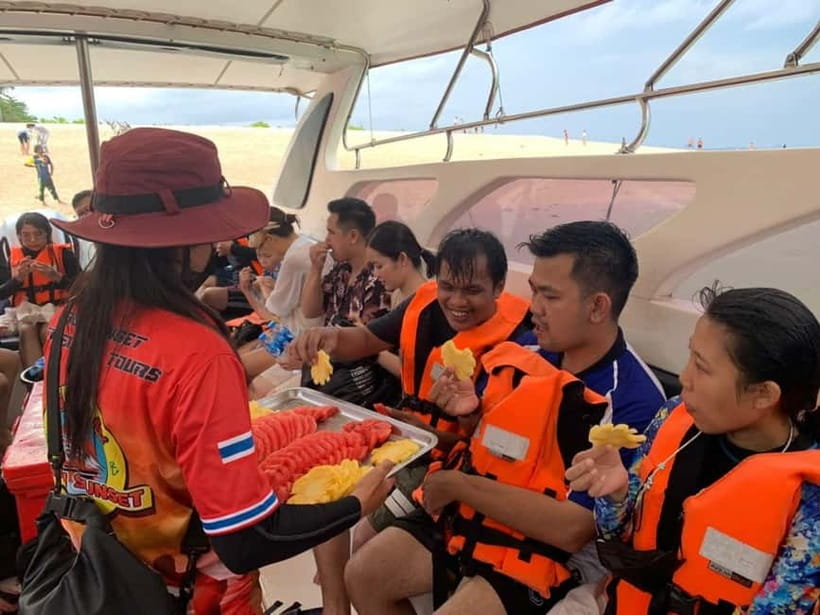 Krabi: 7 Islands Speedboat Magic to Twilight Treasures - Chicken Island and the walk across Koh Tup