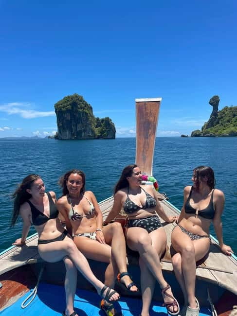 Krabi: 7 Islands Sunset by Longtail Boat with Snorkeling - Koh Raeng and the glowing-plankton swim