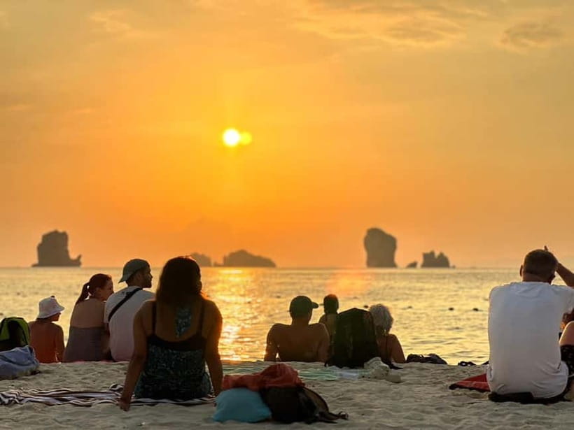Krabi: 7 Islands Sunset by Longtail Boat with Snorkeling - Crowds, guides, and safety