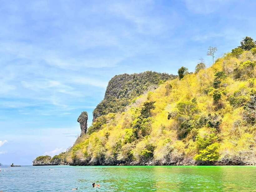 Krabi: 7 Islands Sunset Tour & BBQ & Bioluminescent Plankton - The fire show and the final boat ride
