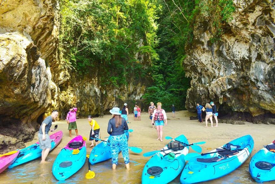 Krabi: Ao Thalane Mangrove Kayaking with Extras - The ride to Ao Thalane and the pier briefing