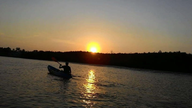 Krabi: Ao Thalane Sunset Kayak adventure (group of 10 max) - Key points at a glance