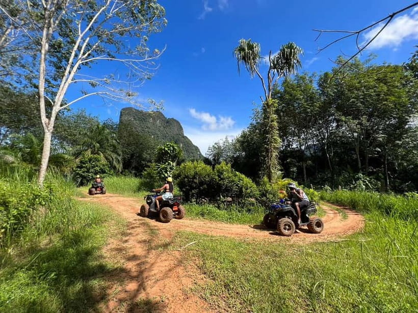 Krabi: ATV Adventure Through Nature - Palm plantations, forest tracks, and puddles