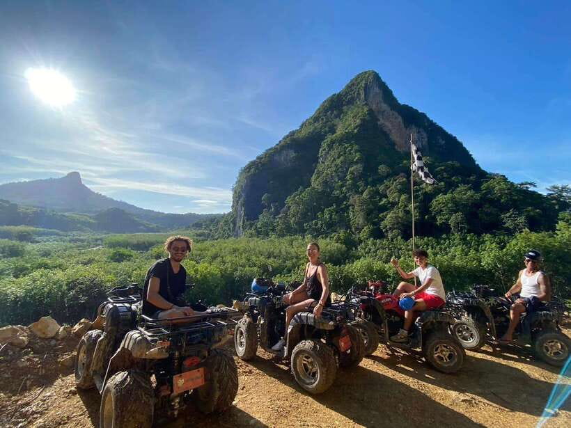 Krabi ATV Extreme Experience with Transfer and Adventure - Hotel pickup from Ao Nang keeps the morning simple
