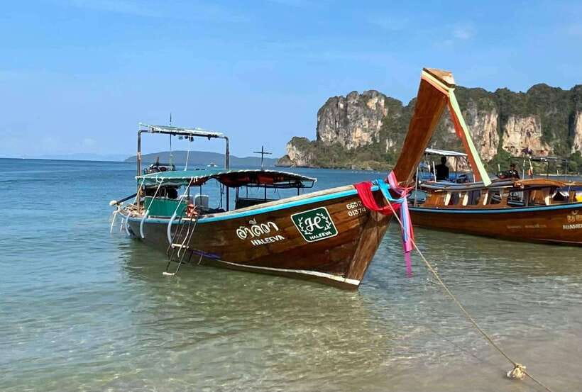 Krabi:Day Trip 4 Islands by Premium Longtail Boat with Lunch - Tup Island and the disappearing sandbar
