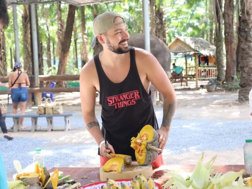 Krabi: Elephant Feeding Program with Food Preparation - Key points at a glance